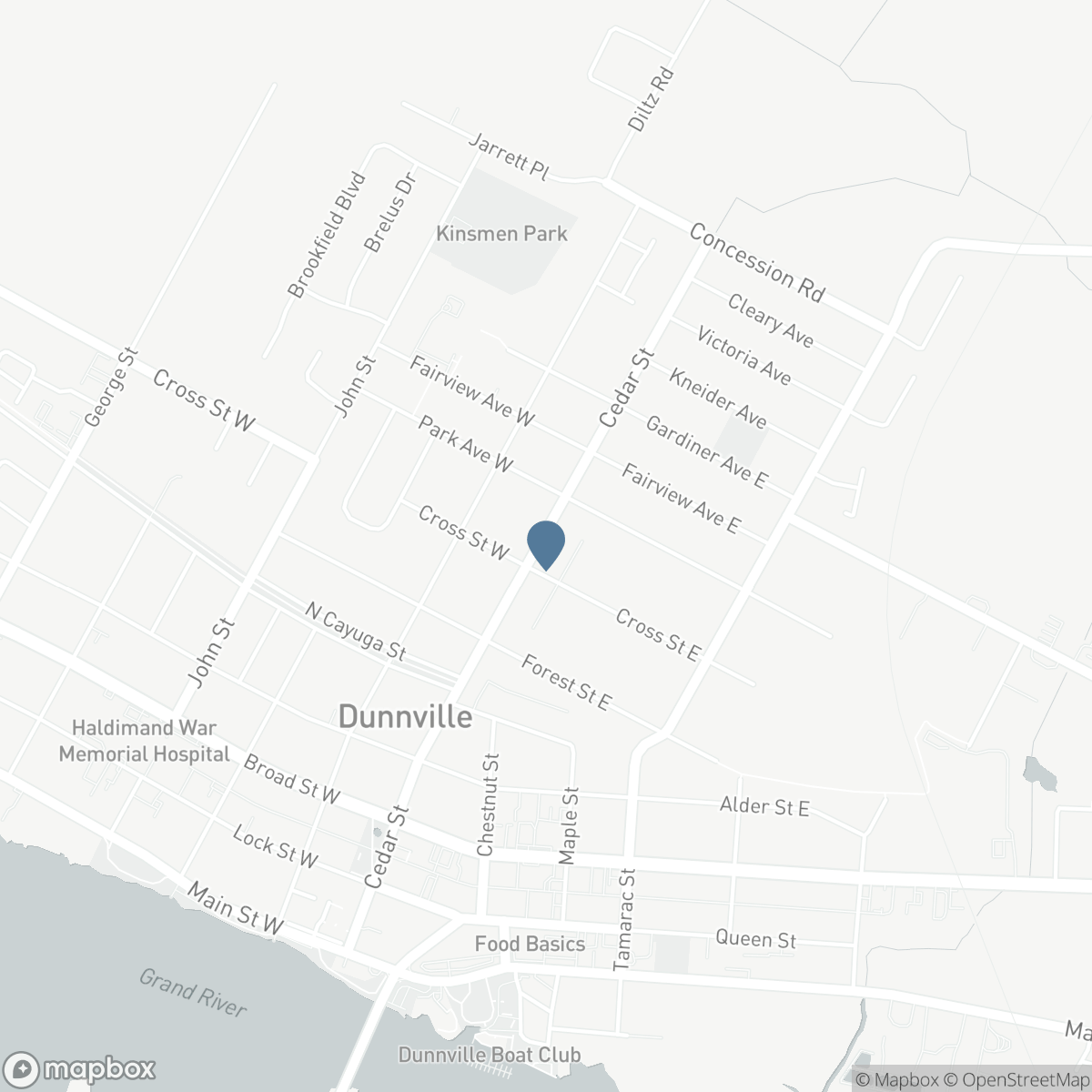 713 CEDAR Street, Dunnville, Ontario N1A 2J9